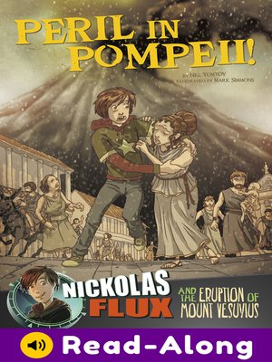 cover image of Peril in Pompeii!